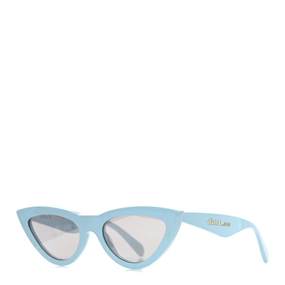 Celine Acetate Cat Eye Sunglasses CL40019I Blue 1 of 4