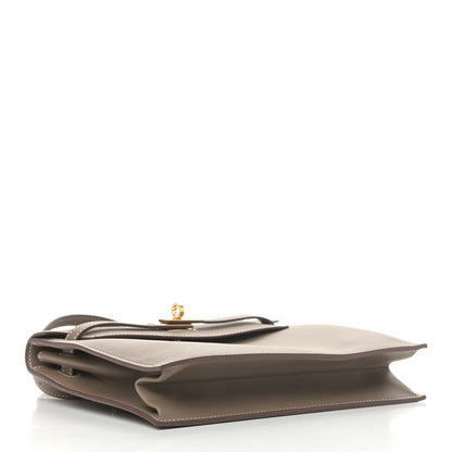 Hermes Swift Kelly Danse II Belt Bag Etoupe 4 of 9