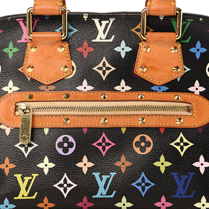Louis Vuitton Monogram Multicolor Alma Black 18 of 18