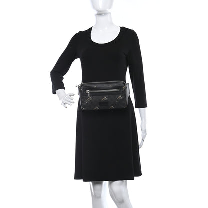 Gucci Soft GG Supreme Monogram Tigers Belt Bag Black Multicolor 2 of 8