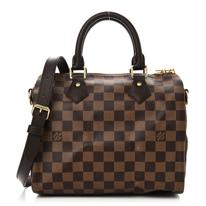 Louis Vuitton Damier Ebene Speedy Bandouliere 25 1 of 11