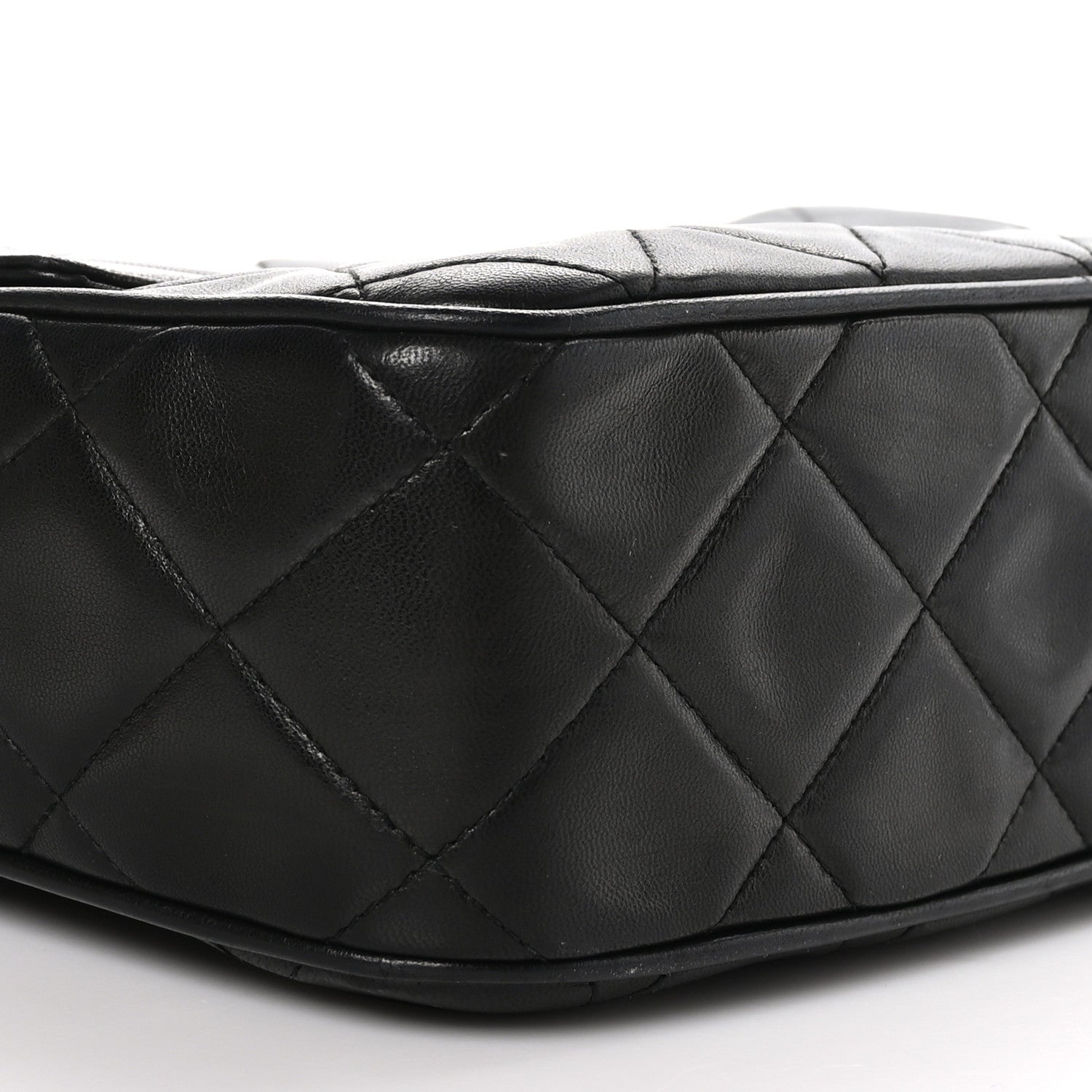 Chanel Lambskin Quilted Tassel Camera Case Black 9 of 10