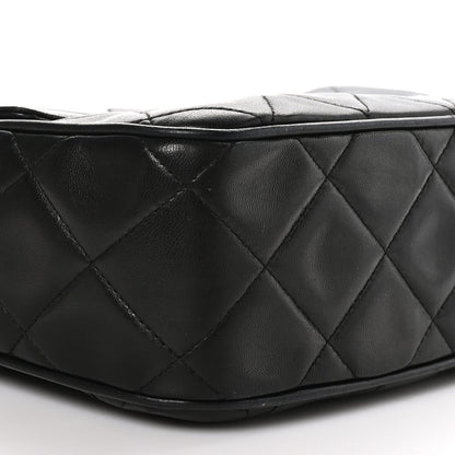 Chanel Lambskin Quilted Tassel Camera Case Black 9 of 10