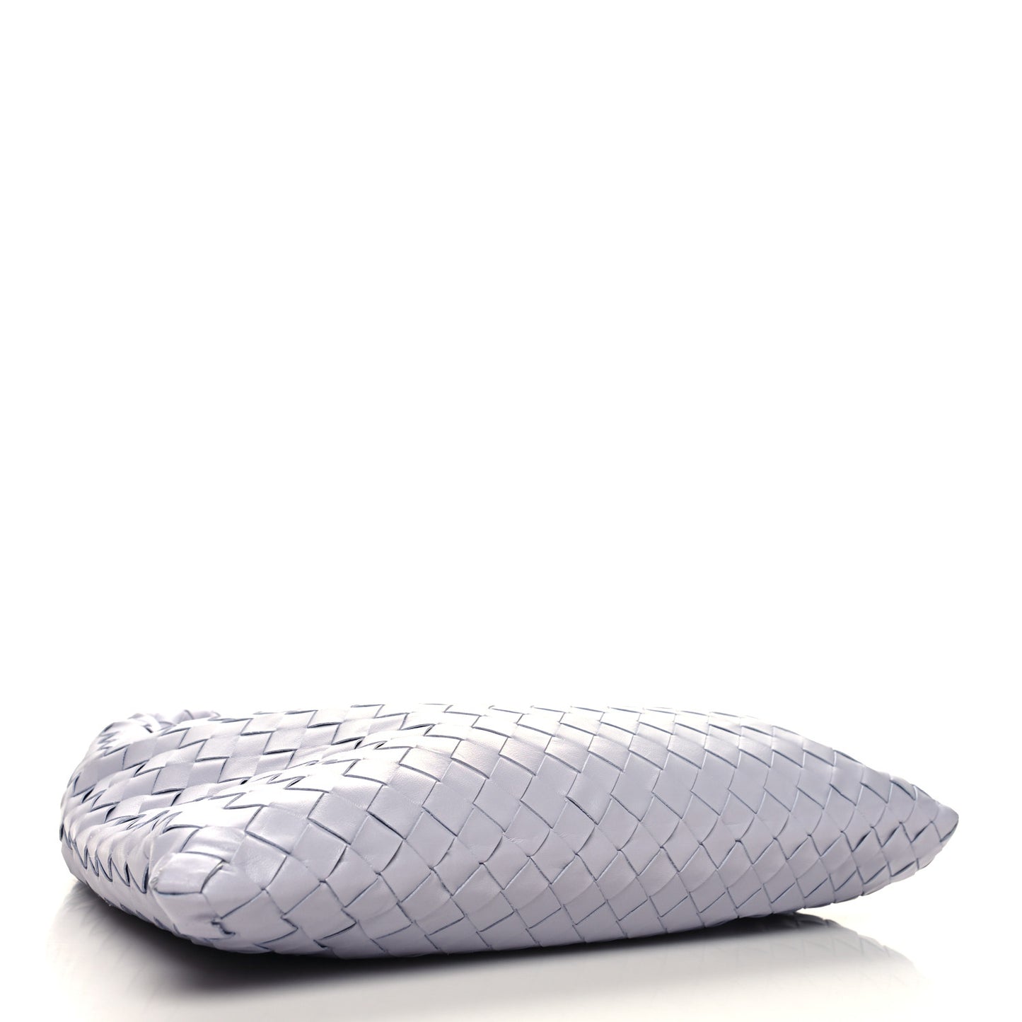 Calfskin Intrecciato Small Hop Oyster Lilac