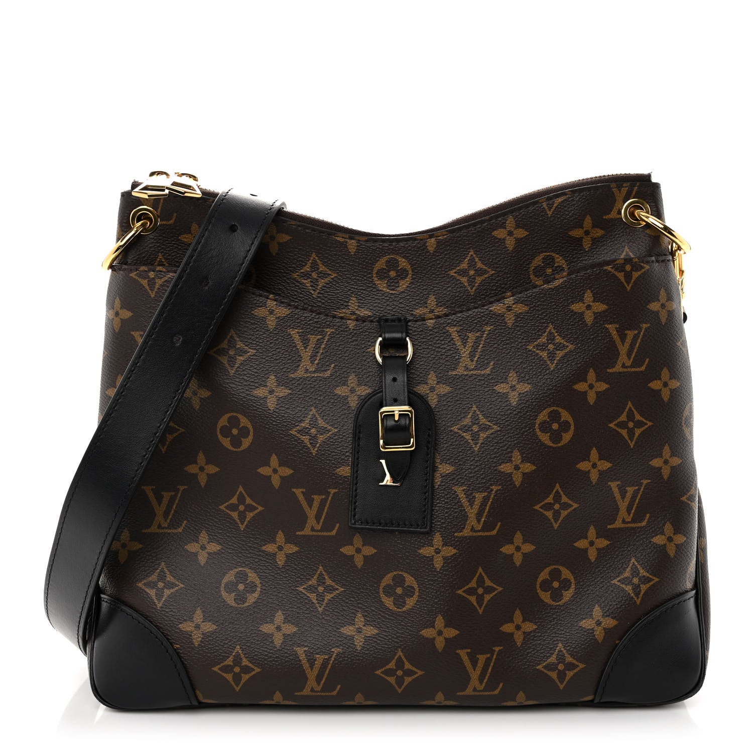 Louis Vuitton Monogram Odeon MM Black 1 of 10
