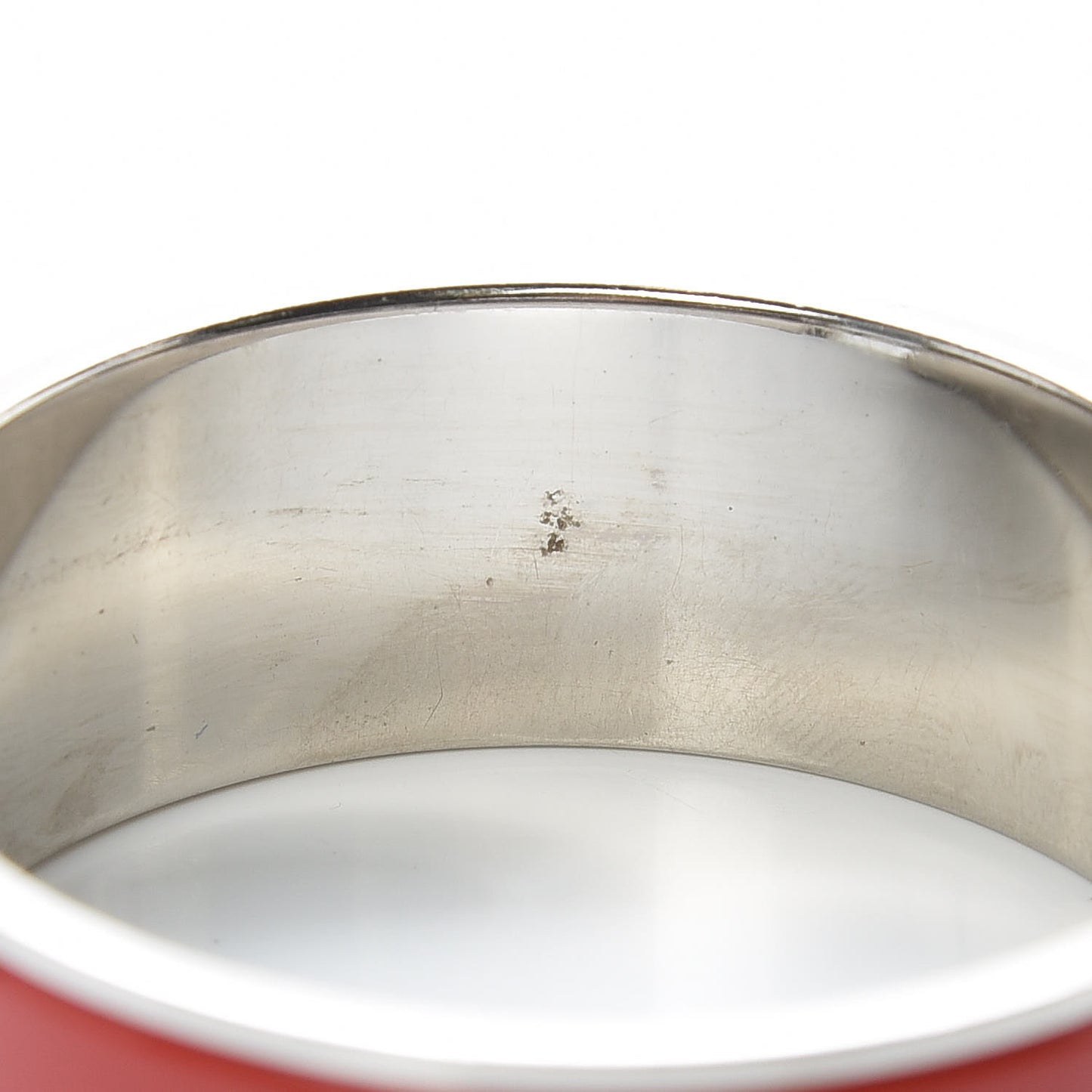 Enamel Wide Clic Clac H Bracelet PM Red