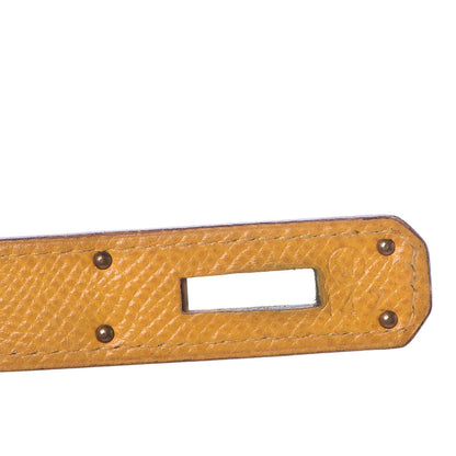 Hermes Epsom Retourne Kelly 28 Jaune 17 of 40