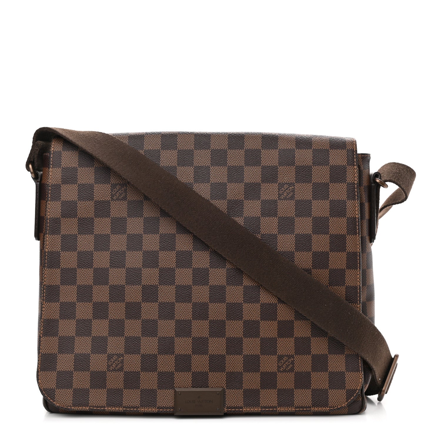 Louis Vuitton Damier Ebene District MM 1 of 9