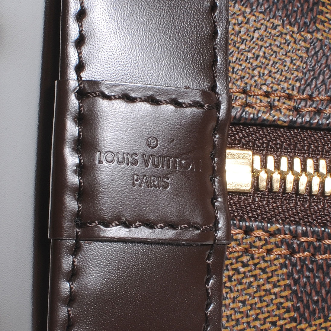 Louis Vuitton Damier Ebene Alma BB 6 of 9