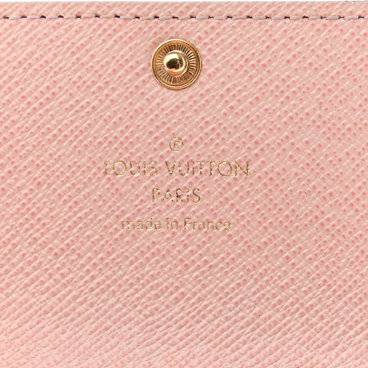 Damier Ebene Multicles 6 Key Holder Rose Ballerine