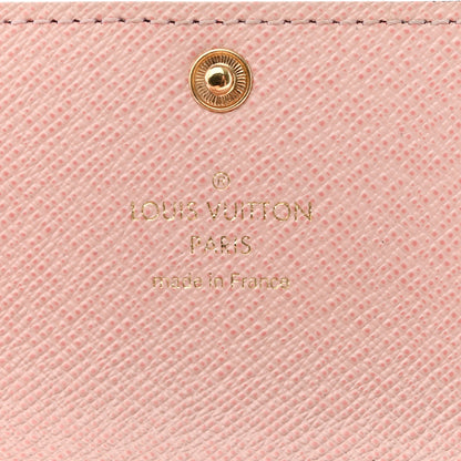 Louis Vuitton Damier Ebene Multicles 6 Key Holder Rose Ballerine 6 of 7