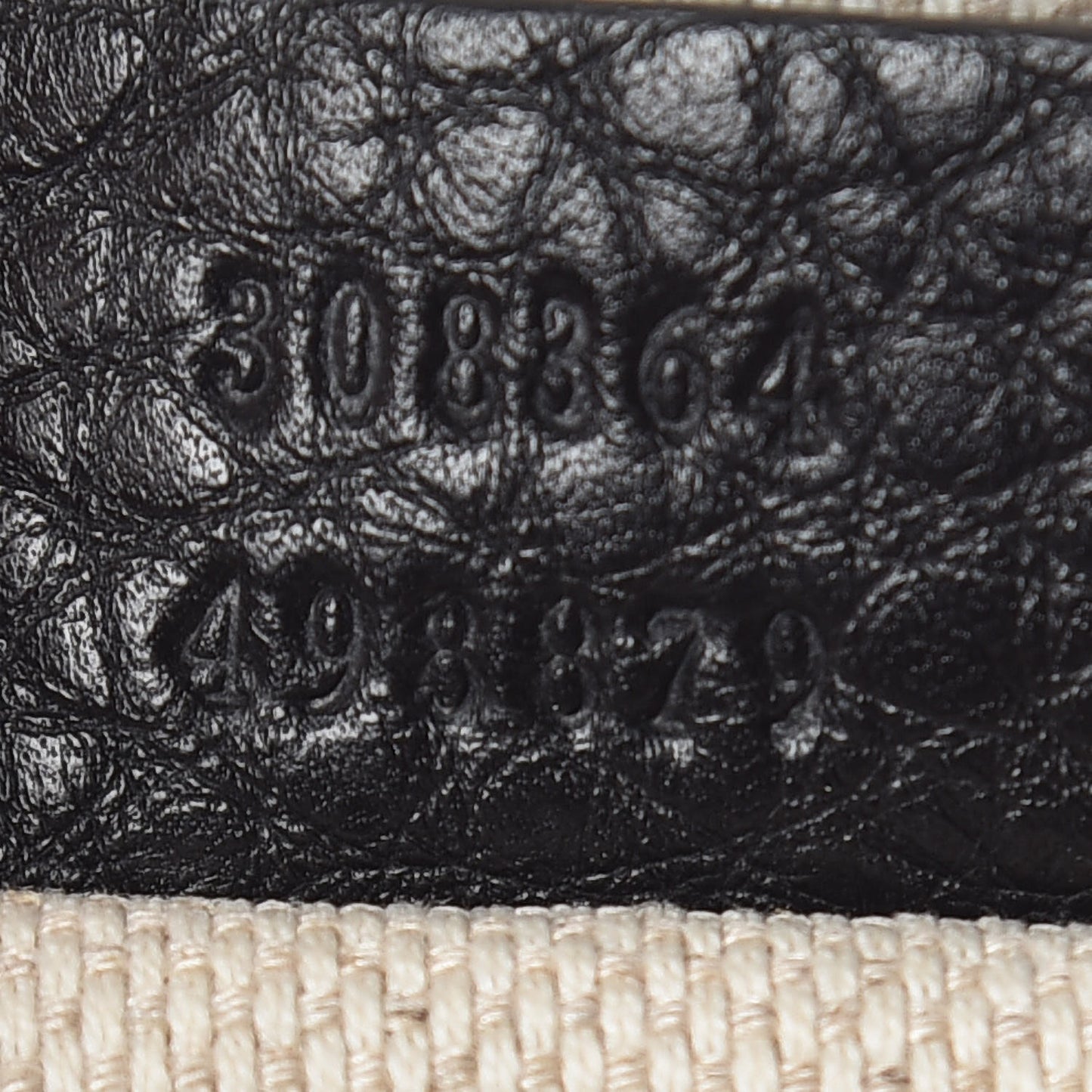 Pebbled Calfskin Small Soho Disco Bag Black