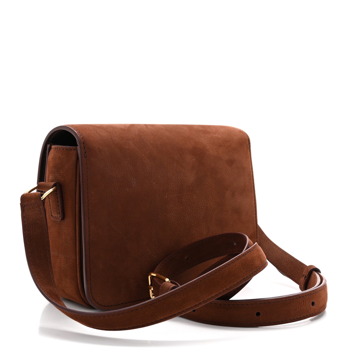 Nubuck Calfskin Teen Triomphe Chestnut