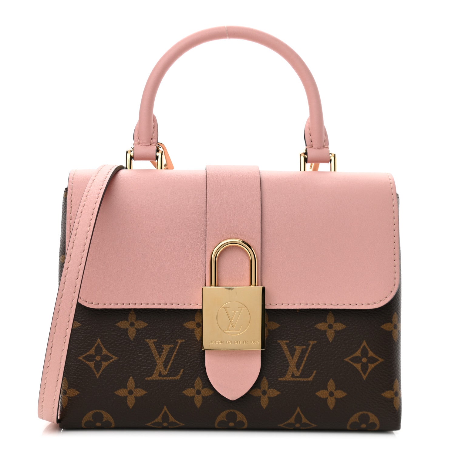 Louis Vuitton Monogram Locky BB Rose Poudre 1 of 9