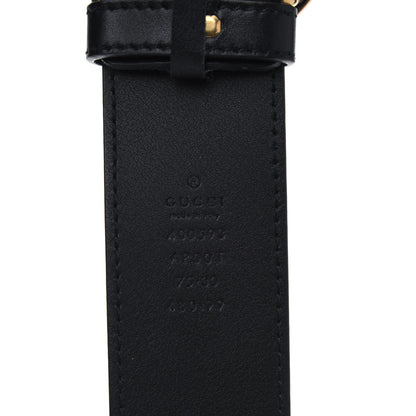 Gucci Calfskin Double G 40mm Belt 75 30 Black 3 of 3