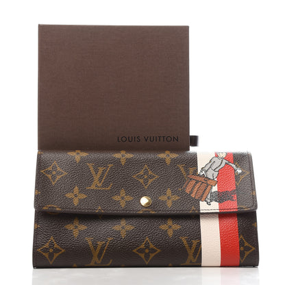Louis Vuitton Monogram Groom Sarah Wallet 7 of 7