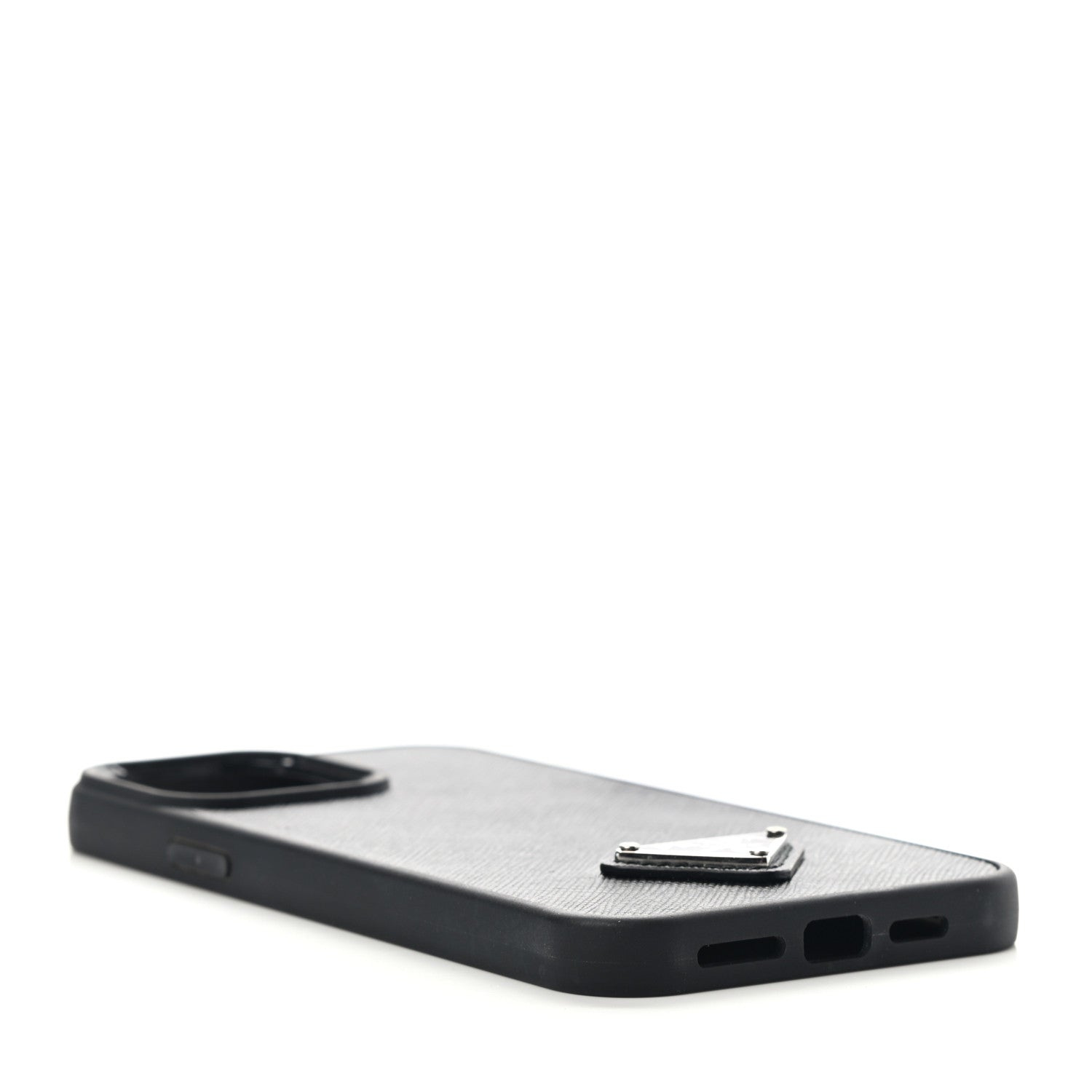 Prada Saffiano Metal iPhone 13 Pro Max Case Black 4 of 9