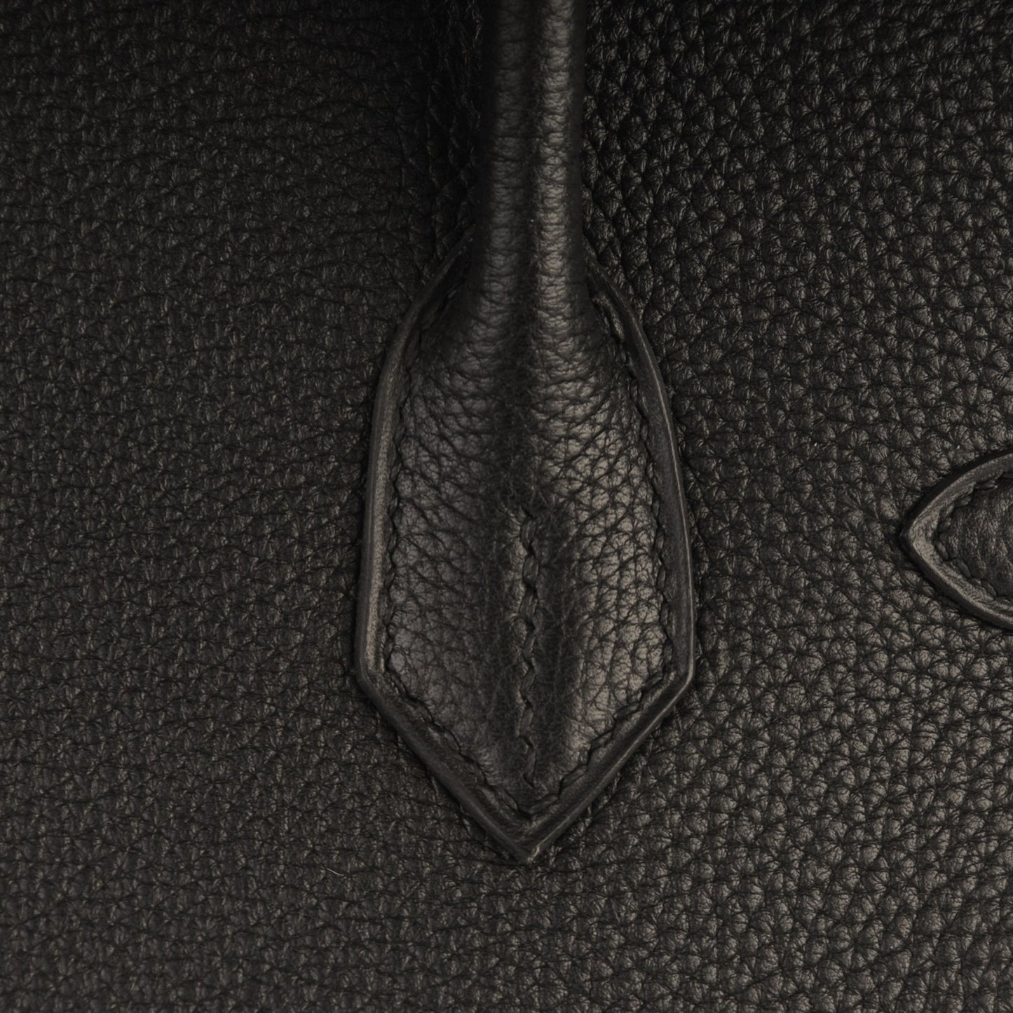 Taurillon Clemence Birkin 30 Black