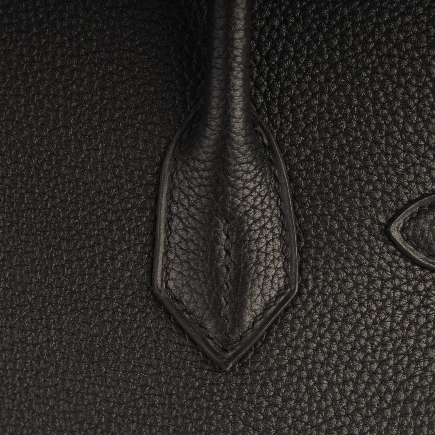 Hermes Taurillon Clemence Birkin 30 Black 9 of 28