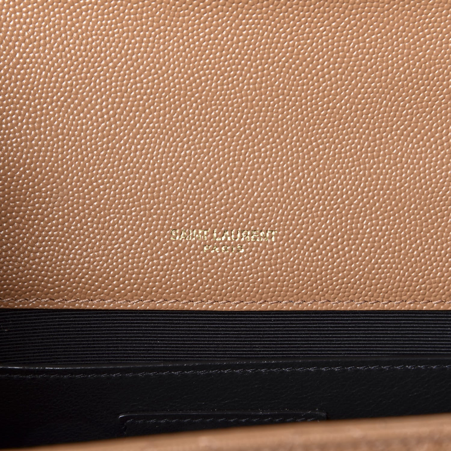 Saint Laurent Grain De Poudre Textured Mixed Matelasse Triquilt Medium Monogram Satchel Dune 8 of 9