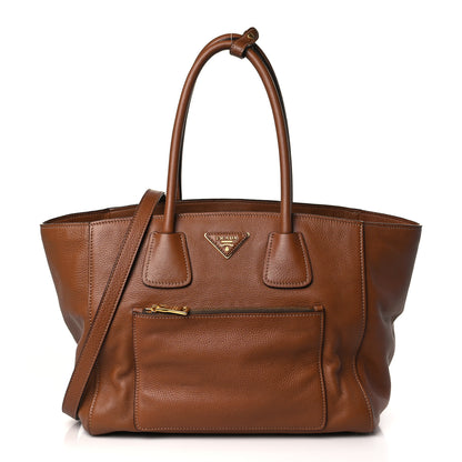 Prada Vitello Phenix Shopping Tote Canella 1 of 8