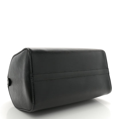 Louis Vuitton Epi Speedy 30 Black 4 of 12