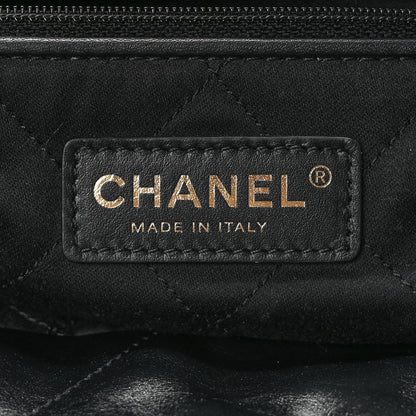 Chanel Shiny Calfskin Quilted Small Chanel 22 Black 7 of 14