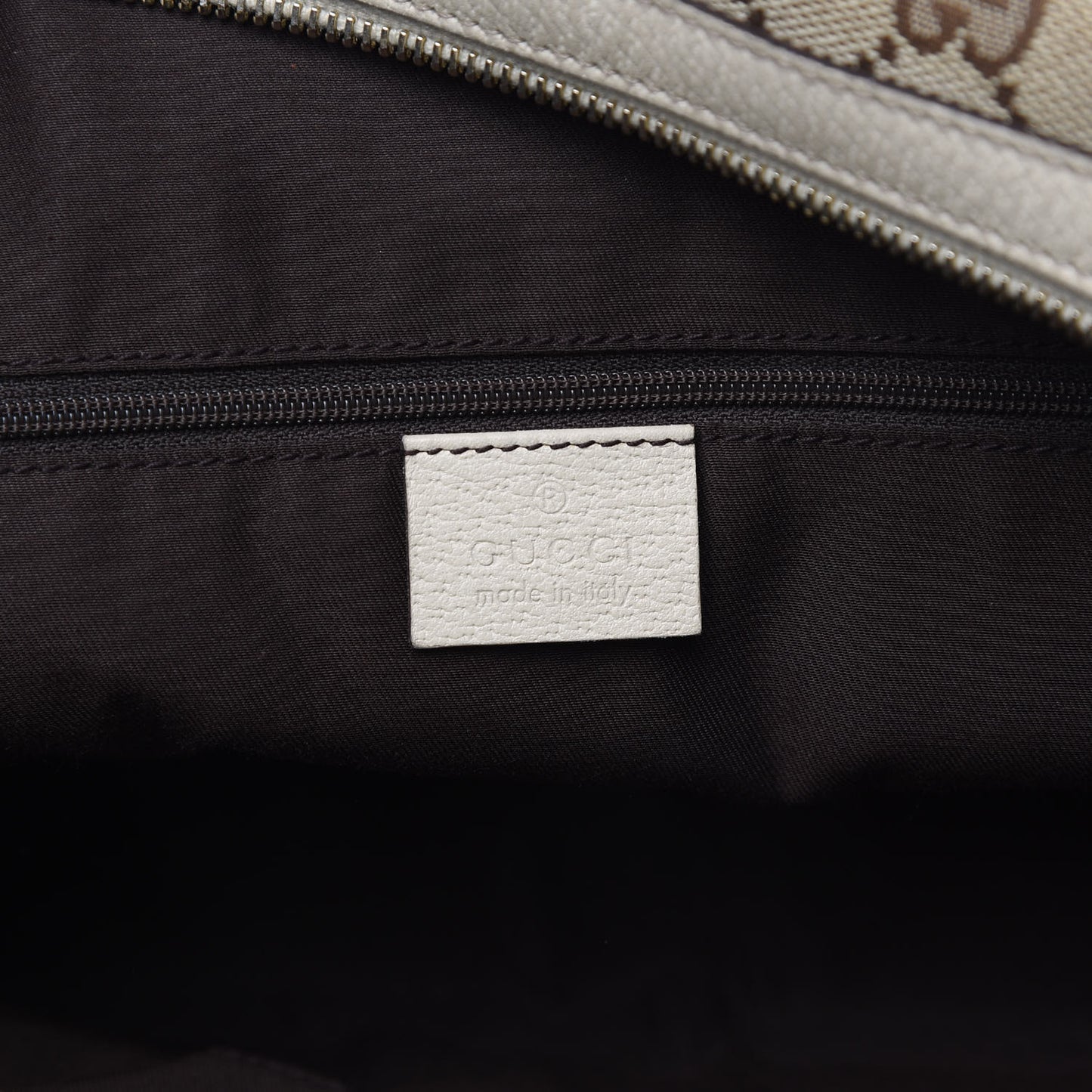 Monogram Medium Abbey Boston Off White