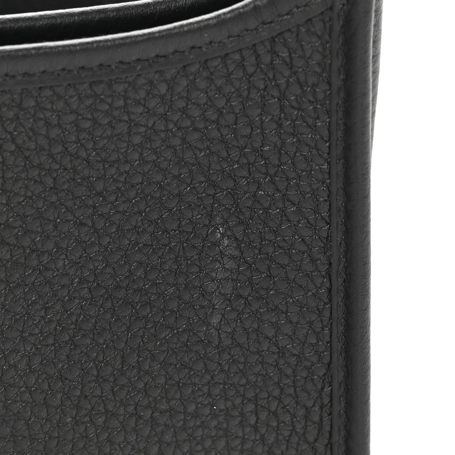 Hermes Taurillon Clemence Evelyne TPM Black 12 of 13