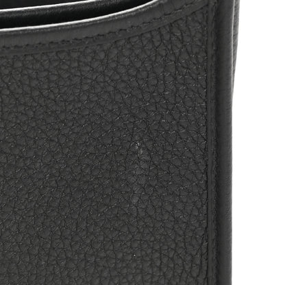 Hermes Taurillon Clemence Evelyne TPM Black 12 of 13
