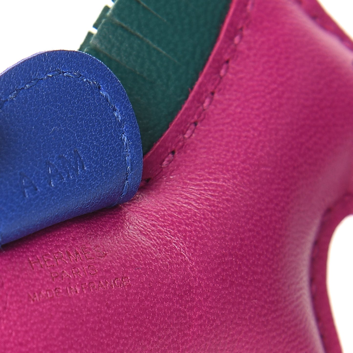 Milo Lambskin Grigri Rodeo Horse Bag Charm PM Rose Pourpre Bleu Electrique Malachite