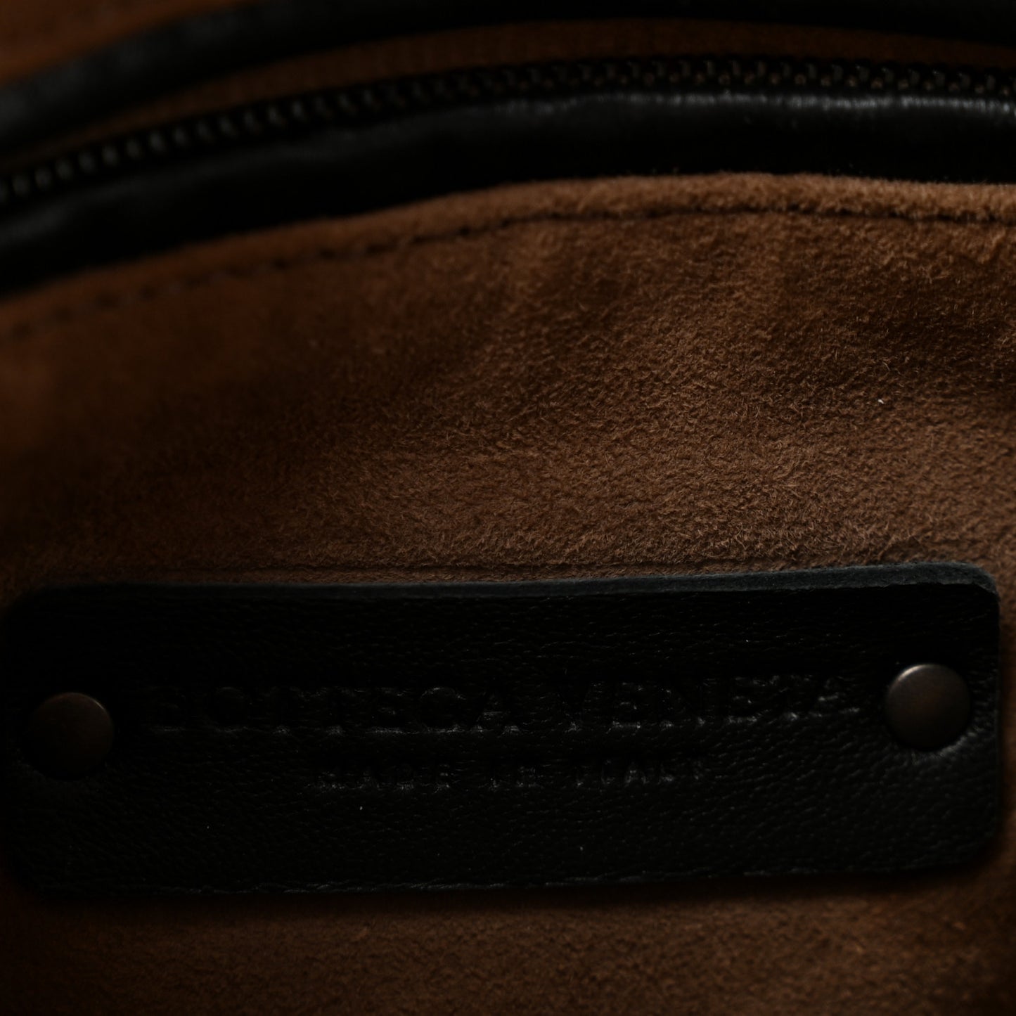 Nappa Intrecciato Nodini Bag Black
