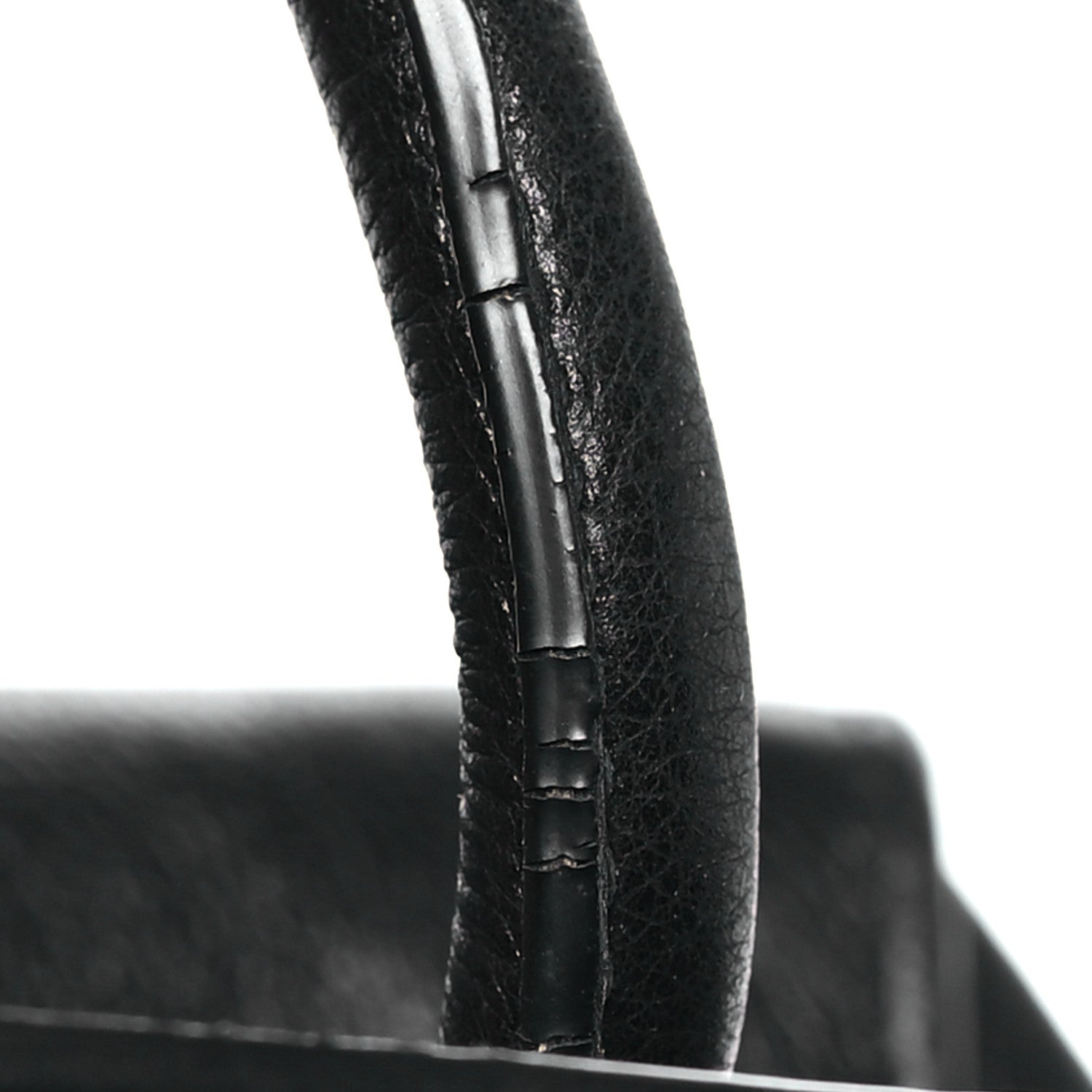 Prada Glace Calf Twin Pocket Tote Black 12 of 12