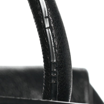 Prada Glace Calf Twin Pocket Tote Black 12 of 12