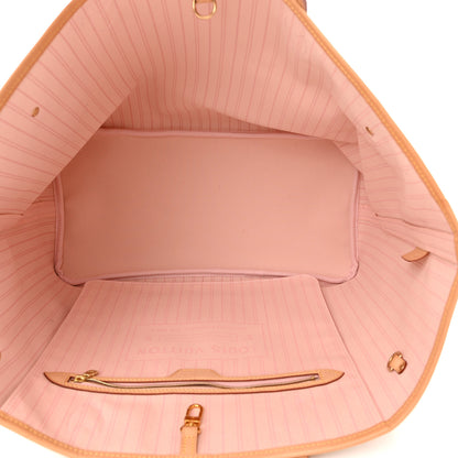 Louis Vuitton Damier Azur Neo Neverfull GM Rose Ballerine 6 of 11