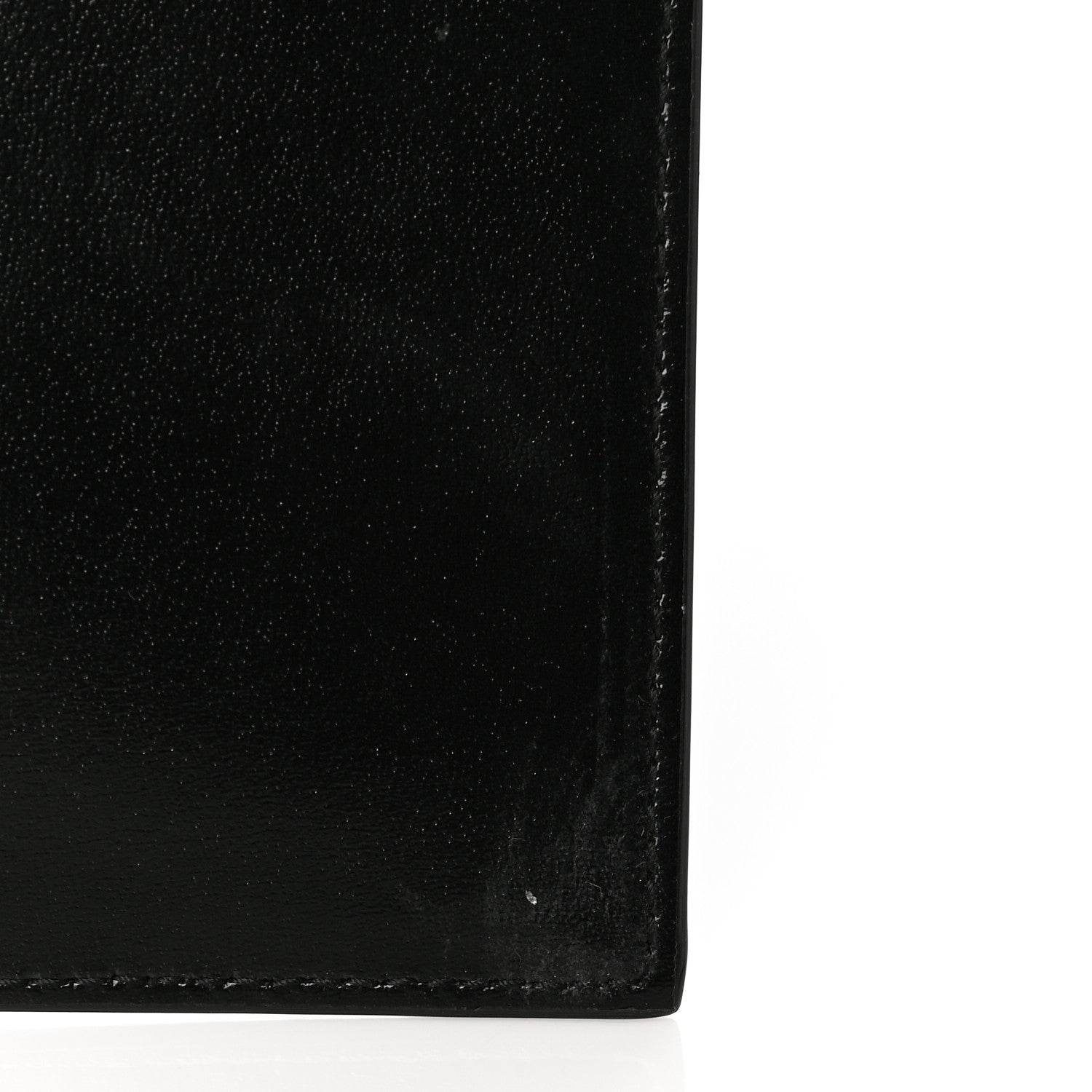 Saint Laurent Smooth Shiny Calfskin Monogram Uptown Pouch Black 12 of 14