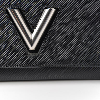 Louis Vuitton Epi Twist Shoulder Bag MM Black 12 of 16