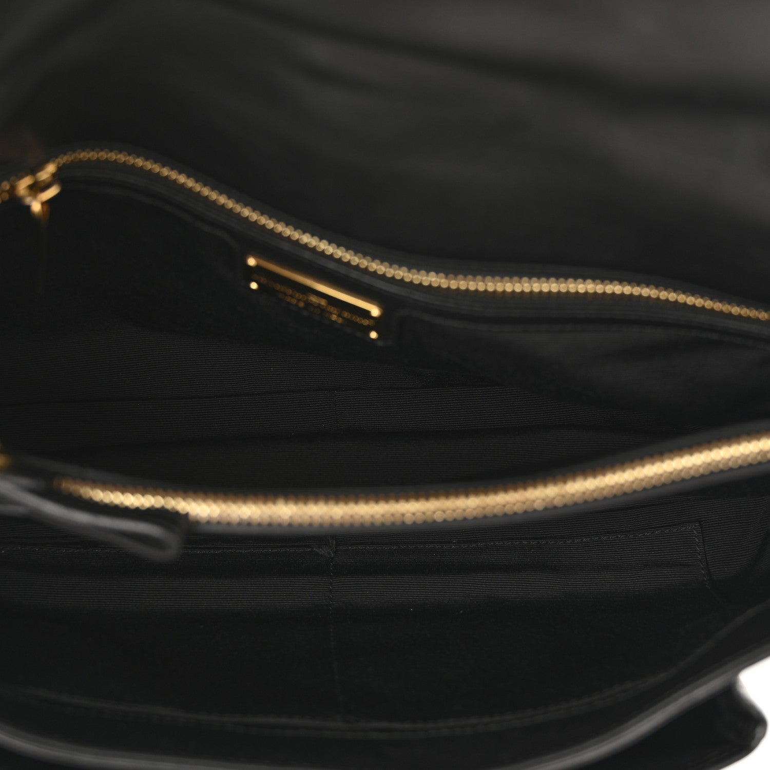 Salvatore Ferragamo Calfskin Gancio Lock Shoulder Bag Black 5 of 13