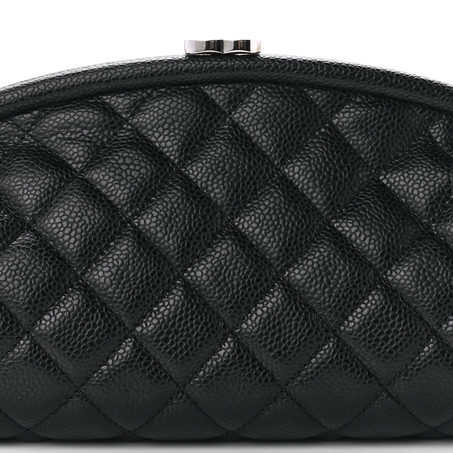 Chanel Caviar Quilted Timeless Clutch Black 8 of 13