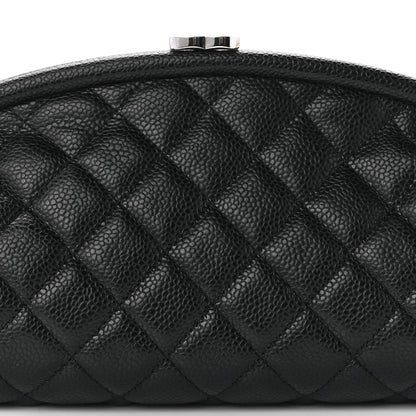 Chanel Caviar Quilted Timeless Clutch Black 8 of 13