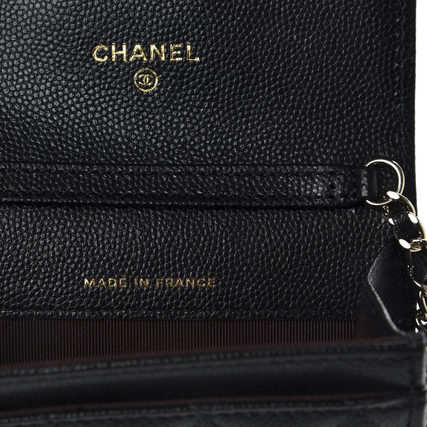 Caviar Quilted Belt Bag Black