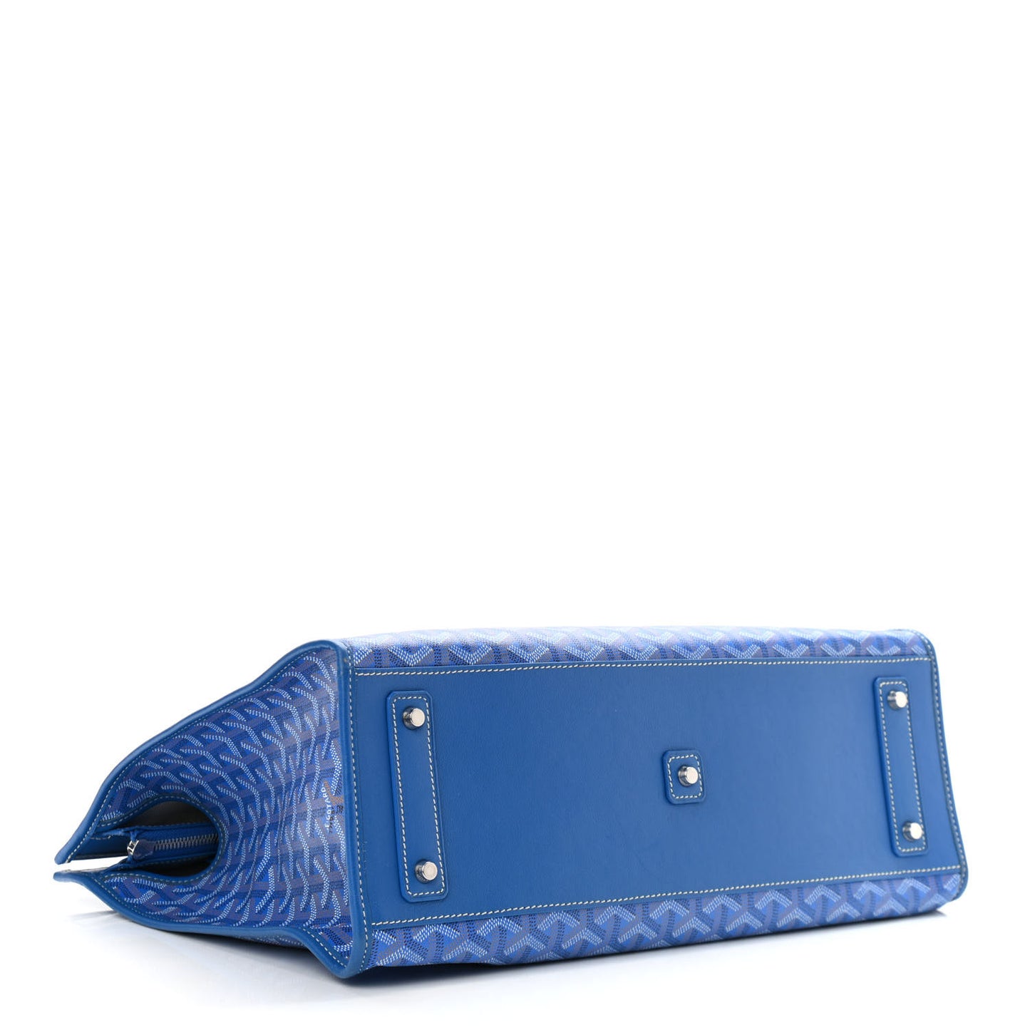 Goyardine Marquises Tote Sky Blue