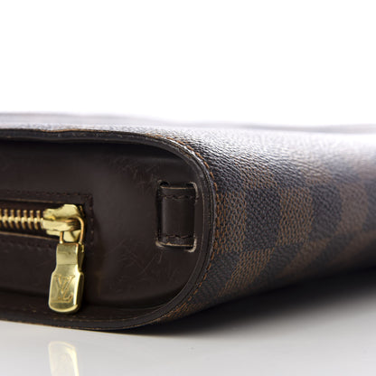 Louis Vuitton Damier Ebene Pochette Saint Louis Clutch 5 of 8