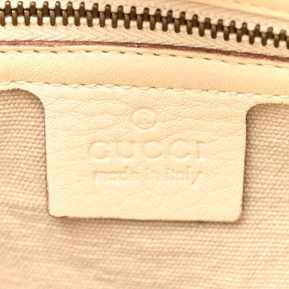 Gucci Calfskin Bamboo Top Handle Hobo Ivory 6 of 17