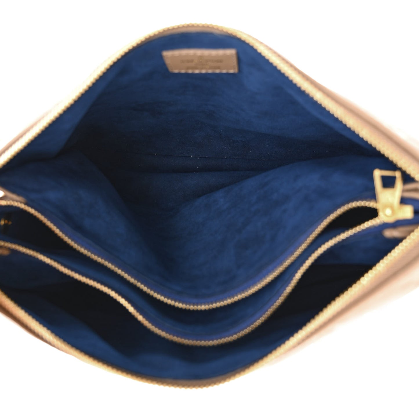 Lambskin Embossed Monogram Coussin PM Taupe