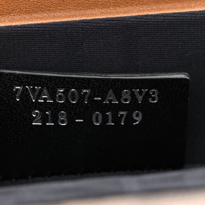 Fendi Shiny Glazed Fabric Vachetta FF 1974 Mini Baguette Trunk Mogano Panna Cuoio 7 of 12