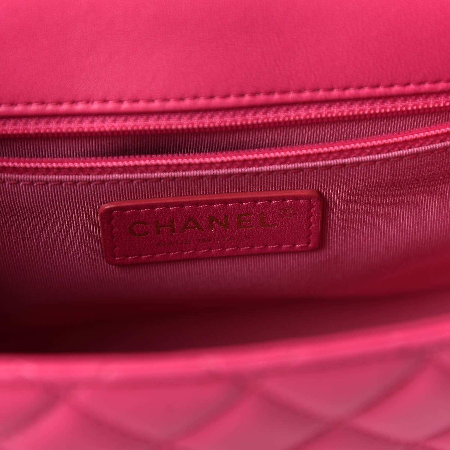 Chanel Lambskin Quilted Medium Mademoiselle Chic Flap Pink 8 of 11