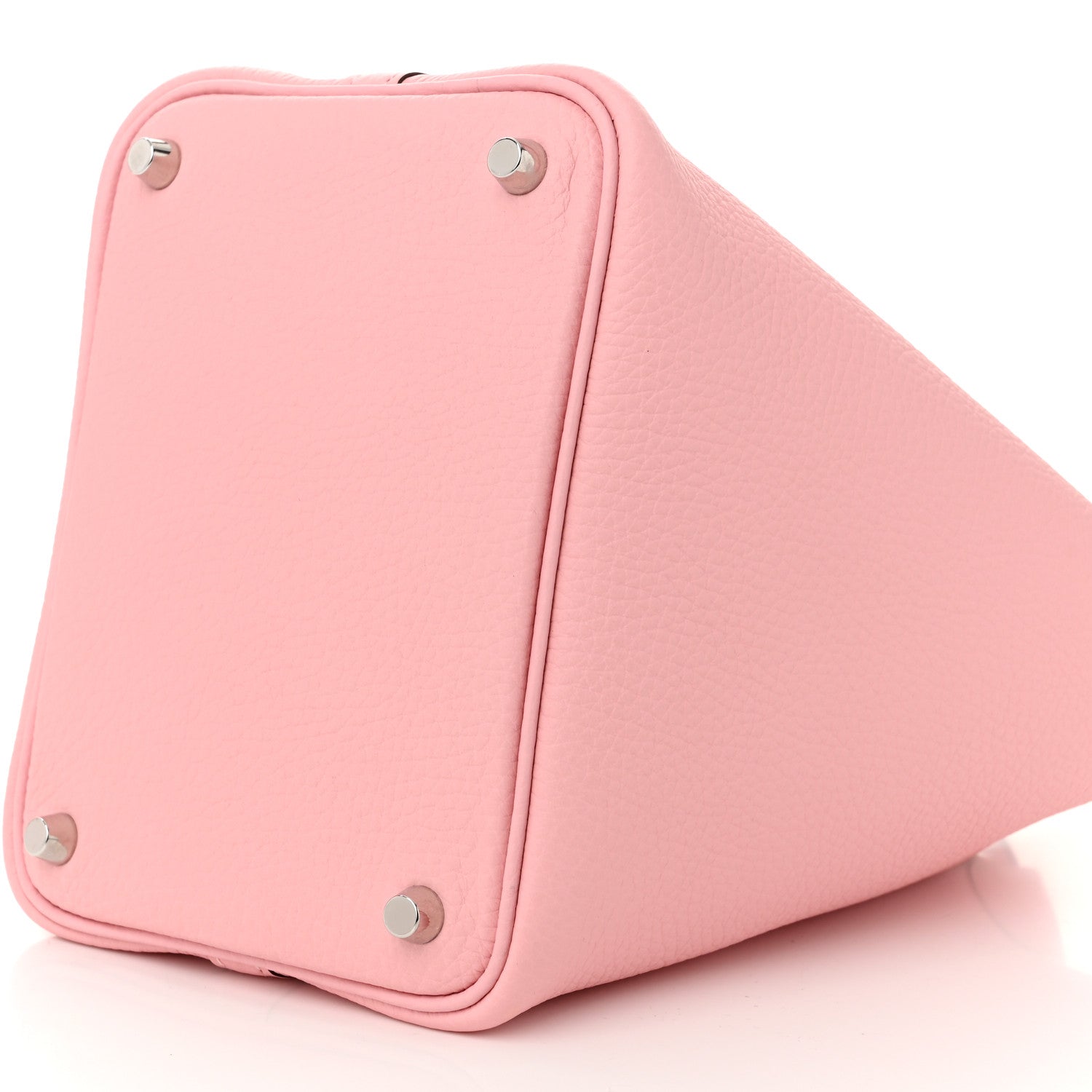 Hermes Taurillon Clemence Picotin Lock 18 PM Rose Sakura 10 of 11