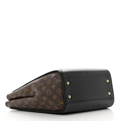 Louis Vuitton Calfskin Monogram Kimono Tote Black 4 of 24