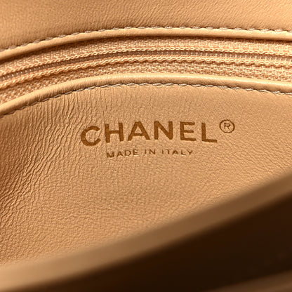 Chanel Lambskin Quilted Medium Trendy CC Flap Dual Handle Bag Beige 8 of 12